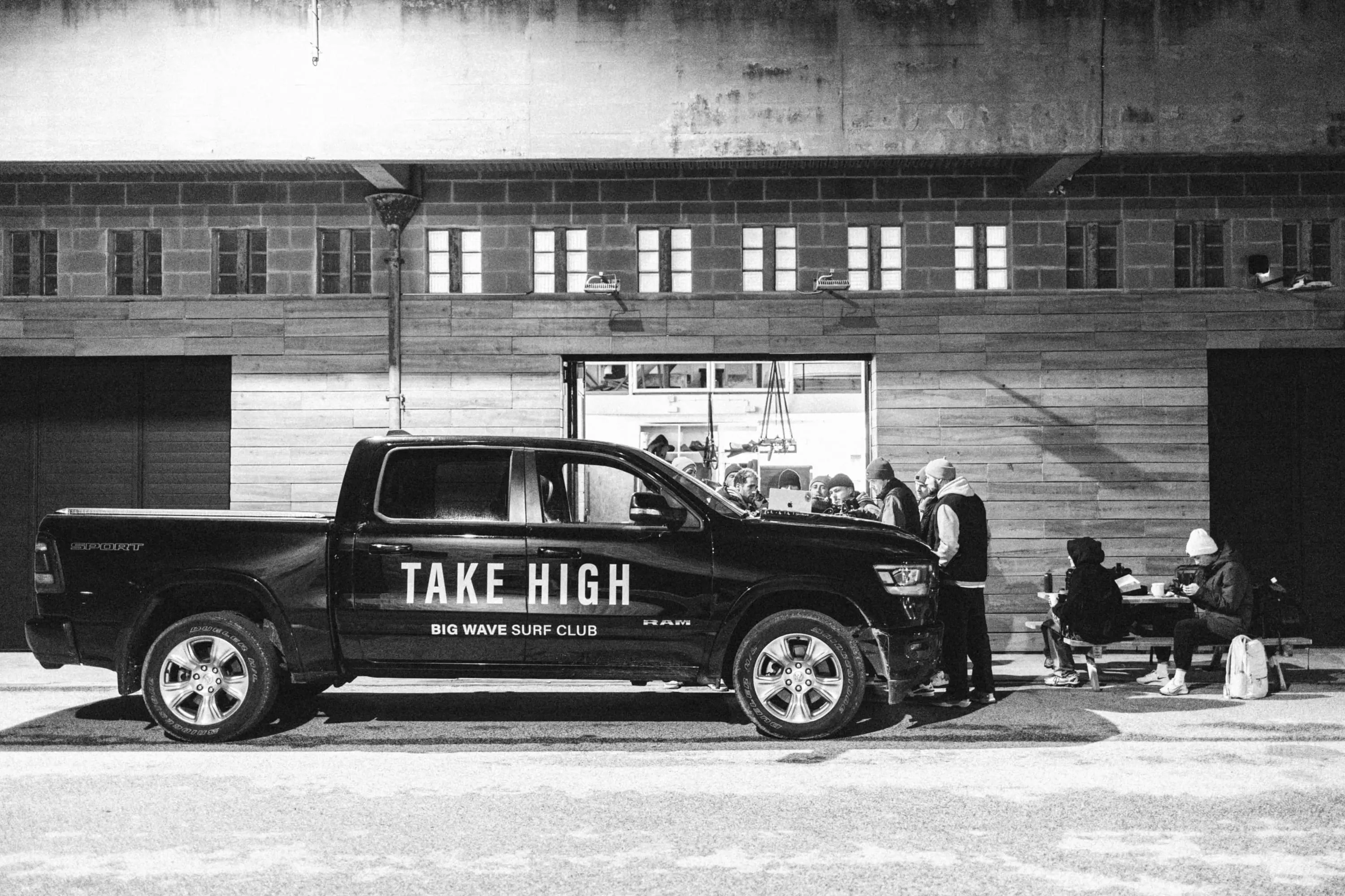 Take High team and truck